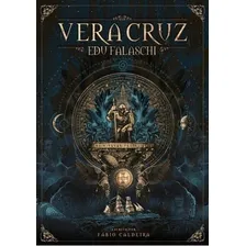 Livro - Vera Cruz - Edu Falaschi - Edição Capa Dura Azul Foto mini 1
