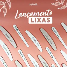 Lixa Banana Humma 80/100 Para Unhas Gel Vidro - 5 Unidades Kit 5 Und - 80 / 100 Foto mini  2
