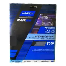 Lixa D'agua Microfina Black Ice T499 Grão 1500 Norton Foto mini 4