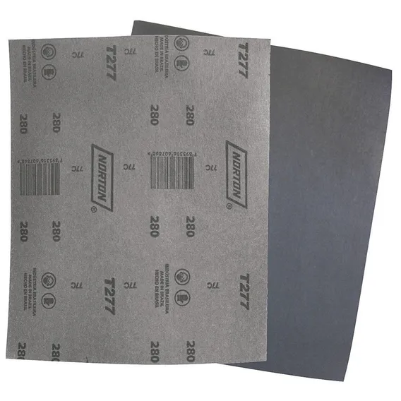 Lixa Dagua 230x280mm T277 Gr 150 Norton 50 Folhas Foto 1