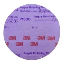 Lixa Disco A Seco 1500 Purple Finishing Film 260l 3m Foto  mini 1