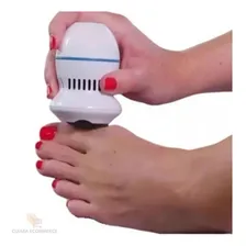 Lixa Elétrica Esfoliador Pé Lixador Com Motorzinho Pedicure Foto mini 4