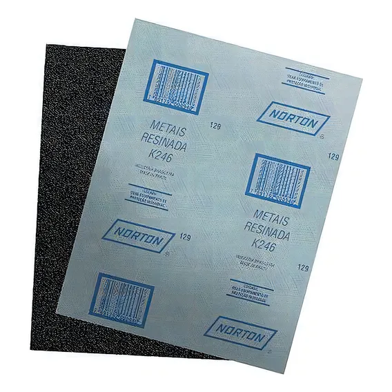 Lixa Ferro 222 X 275 Gr180 K246 - Norton Foto 1