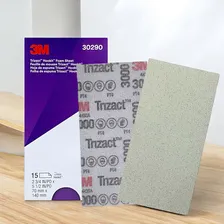 Lixa Folha Abrasiva 3m Trizact 3000 70x140mm Foto mini  3