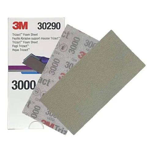 Lixa Folha Abrasiva 3m Trizact 3000 70x140mm Foto 1