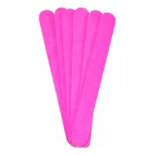 Lixa Larga 16cm Alongamento De Unha Big Rosa 72un Foto  mini 1