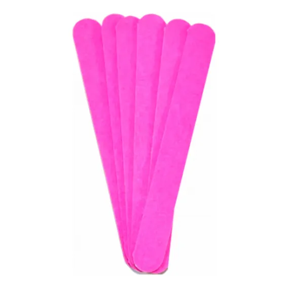 Lixa Larga 16cm Alongamento De Unha Big Rosa 72un Foto 1