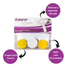 Lixa Para Pedicuro Taiff Refil Com 10 Unidades Foto mini  2