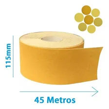 Lixa Rolo 45mt Marca Alcar Grão 80 Foto mini 4