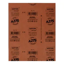 Lixa Seca A275 Nofil Grão 400 Norton Pack C/ 50 Foto mini 4