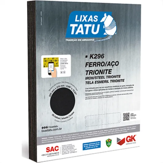 Lixa Tatu Gk Ferro 320 C/25 Foto 1