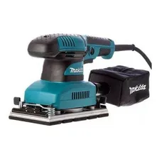 Lixadeira Orbital 190w + Coletor De Po Bo3710 Makita 110v Cor Azul-turquesa Foto  mini 1