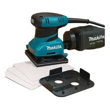 Lixadeira Orbital 200w Coletor P贸 Bo4556 Makita 110v Cor Azul Foto mini 1