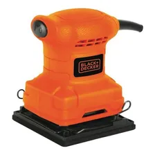 Lixadeira Orbital Folha Lixa Black Decker 200w Bs200 Laranja Foto mini 3