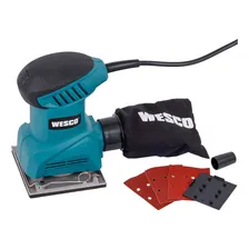 Lixadeira Orbital Oscilante 240w Ws4151 Wesco Com 3 Lixas 110V Foto mini 3