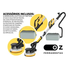 Lixadeira Parede Teto 750w C/led Com Lixas 220v Foto mini 2