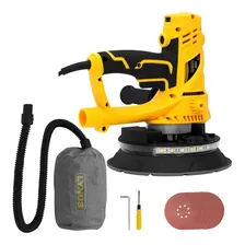 Lixadeira Parede Teto 850w Massa Corrida Drywall Lynus 127v Cor Amarelo FrequĂȘncia 60 Hz 110V Foto mini 4