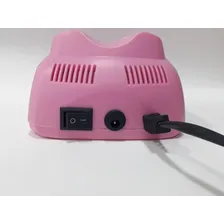 Lixadeira Pedal Motor Nail Drill 30000 Rpm Unhas De Gel Rosa Foto mini 2
