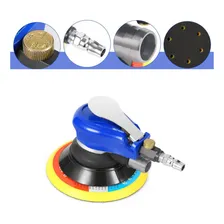 Lixadeira Pneumática Orbital Hookit Roquite Profissional 5 Foto mini 1