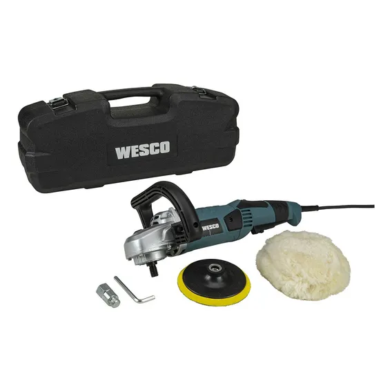 Lixadeira Politriz Angular 5 1200w Ws4504k Wesco Cor Azul-turquesa 220V Foto 1