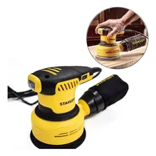 Lixadeira Roto Orbital 5 125mm 300w Ss30 Stanley+ 20lixas Cor Amarelo Frequência 60 Hz Foto mini 4