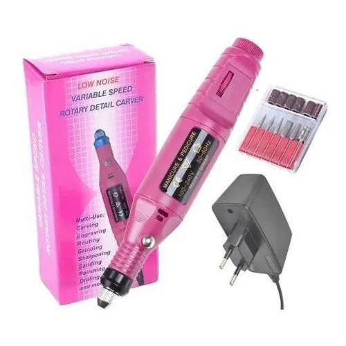 Lixadeira Unha Lixa Elétrica Profissional Motor Bivolt Foto 1