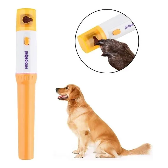 Lixador De Unhas Pilha Cães Gatos +3 Lixas Unha Pet Aparador Foto 1