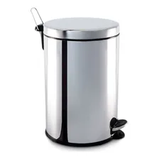 Lixeira 05 Litros Pedal Balde 20x30cm Inox Cozinha Banheiro Foto  mini 1