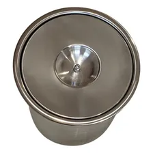 Lixeira 3lt Embutir No Granito 15cm Inox P/ Cozinha Ou Wc Foto mini 1