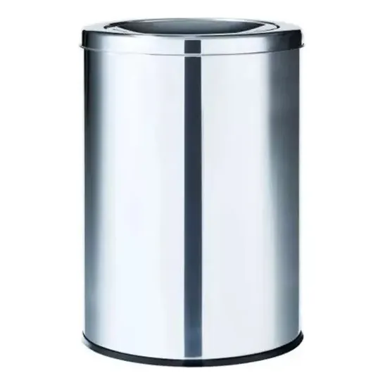 Lixeira Aço Inox 6,3 Litros Tampa Basculante Martinazzo Foto 1