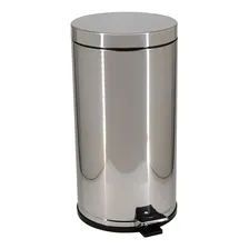 Lixeira Aço Inox C/ Pedal E Recipiente Plástico 15 Litros Foto mini 3