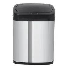 Lixeira Automática Aço Sensor 20 Litros 38x32x24cm - Inox Foto  mini 1