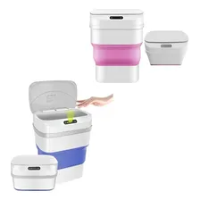 Lixeira Automatica Sensor Smart Cesto Lixo Retratil Foto mini 1