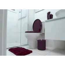 Lixeira Banheiro Lavabo 06 Litros Astra Preto Foto mini  3