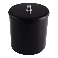 Lixeira Banheiro Lavabo 06 Litros Astra Preto Foto mini  2