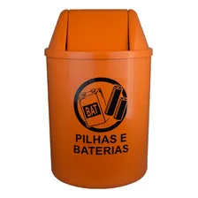 Lixeira Coletor Descarte Pilhas Baterias Eletronicos 12 Lts Foto  mini 1