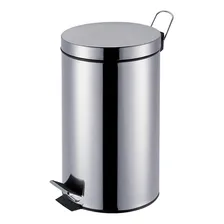 Lixeira Com Pedal Inox 20 Litros - Mor Foto  mini 1