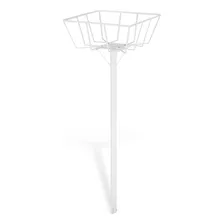 Lixeira Com Pedestal 45x45x115cm Para Calçada Forsul Foto mini 1