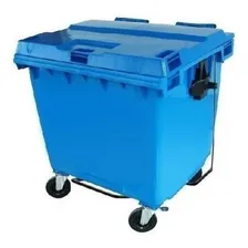 Lixeira ContĂȘiner 1000 Litros Com Pedal Contentor Lixo 1000l Foto mini 1