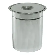 Lixeira Cozinha Embutir Pia Granito Em Inox - 3 Litros Foto mini 1