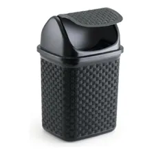Lixeira De Pia Cozinha Basculante Rattan Nitron 4,5 Litros Foto mini 3