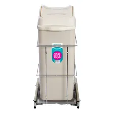Lixeira Deslizante Embutir Corrediça 1 Balde 20,5l Armário Foto mini 3