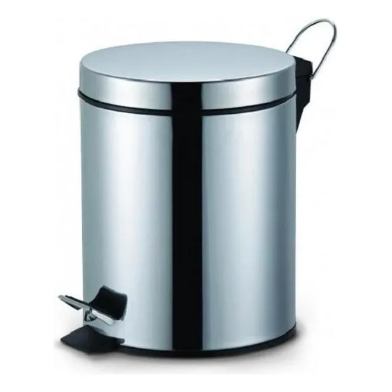 Lixeira Em Aço Inox 12 Litros - Kala Foto 1