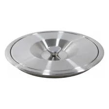 Lixeira Embutir 5 Litros Pia Cozinha Inox Escovado Kazalinda Foto mini 4
