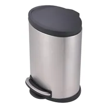 Lixeira Inox 12 Litros Com Pedal E Tampa Onix Mor Foto  mini 1