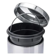 Lixeira Inox 3 Litros Balde Removível Foto  mini 1