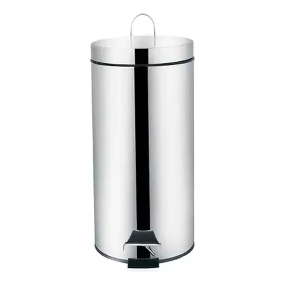 Lixeira Inox 30 Litros Ágata Mor Foto 1