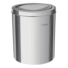 Lixeira Inox 5 Litros Swing Tampa Basculante Tramontina Foto mini 2