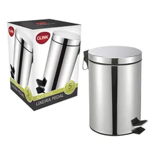 Lixeira Inox Com Pedal 5l Foto mini 2