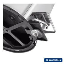 Lixeira Inox Pedal Brasil 20 Litros Tramontina 94538120 Cor Cinza Foto mini 4